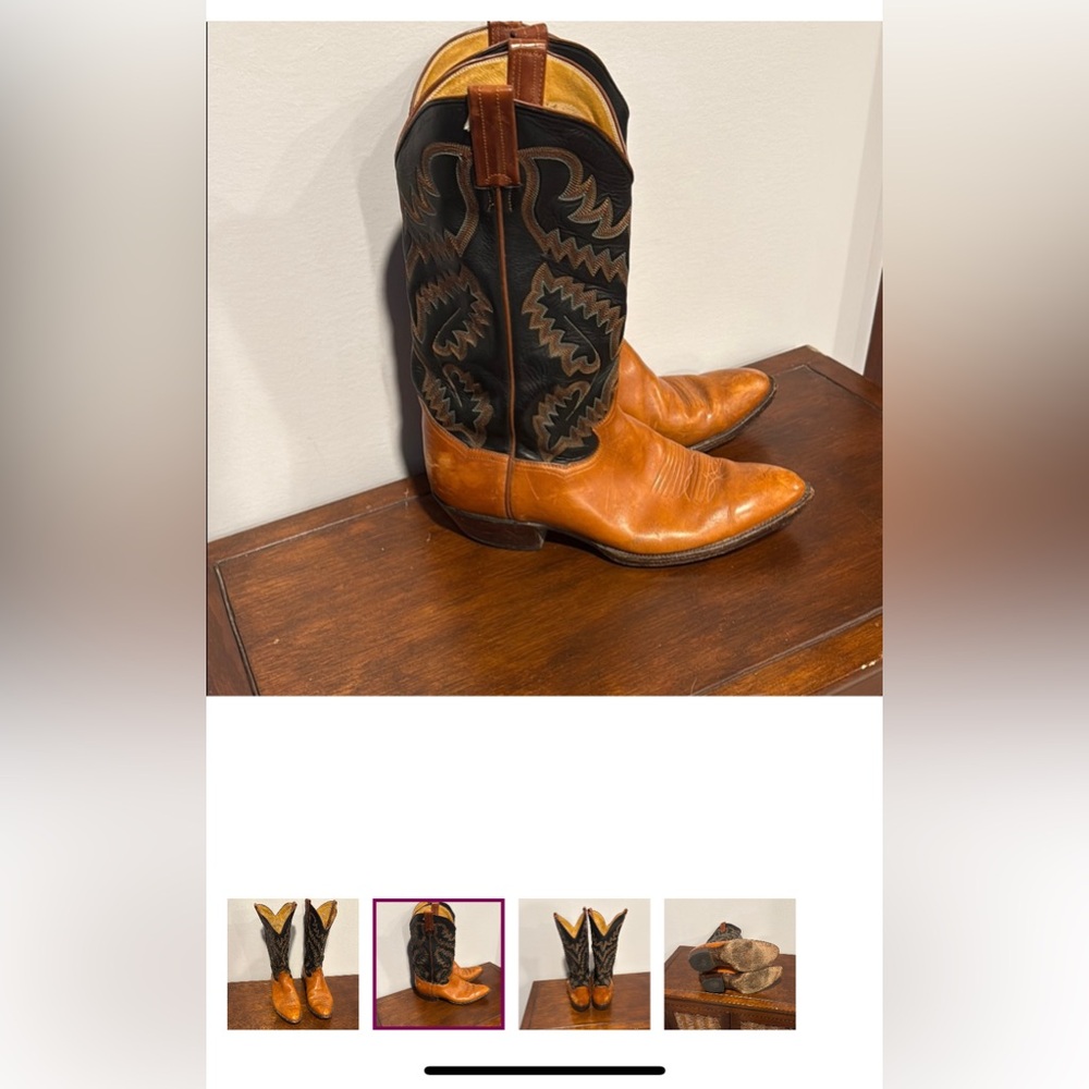 Vintage Western Cowboy Boots